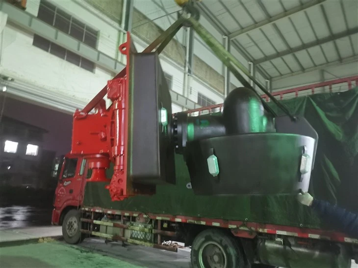 ABS Approved Z-Drived Well Mounted Boat Propeller With Controllable Pitch manufacturers