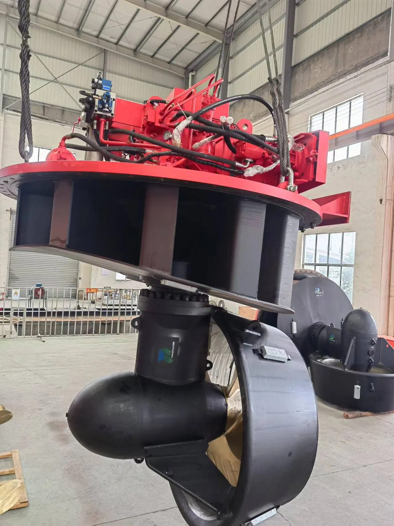 Boat Propeller L-Drived Well Mounted Azimuth Thruster With Controllable Pitch price