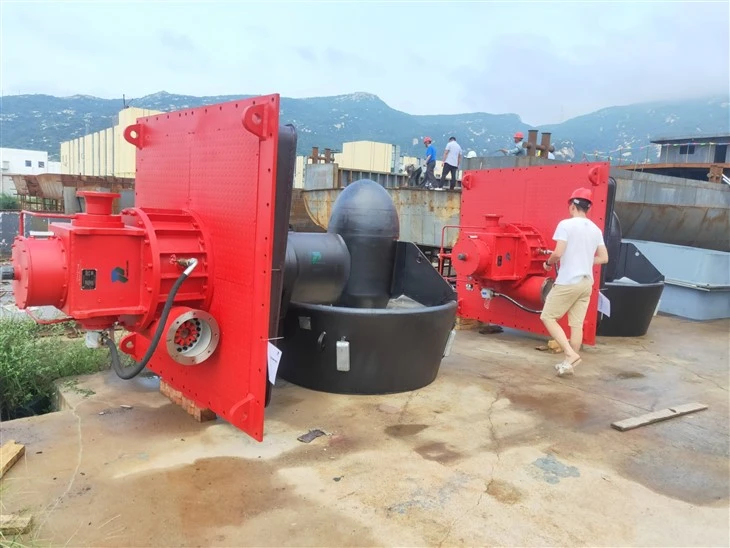 Hydraulic Motor Drived Well Mounted Fixed Pitch Azimuth Thruster high quality