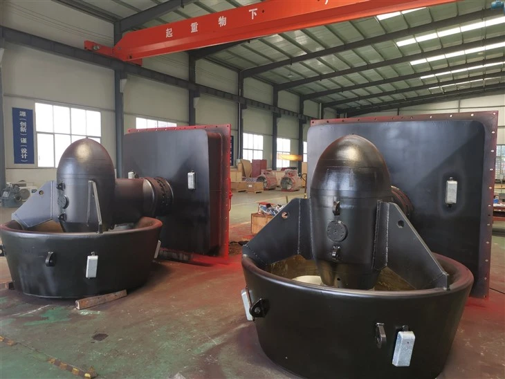 Hydraulic Motor Drived Well Mounted Fixed Pitch Azimuth Thruster factory