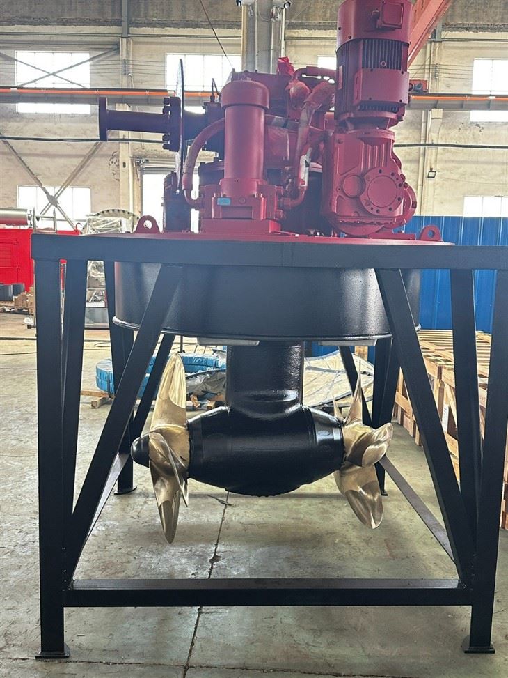 Z-Drived Well Mounted Counter Rotating Propellers Azimuth Thruster manufacturers