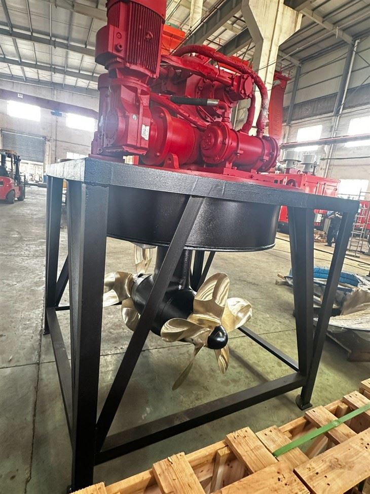 Z-Drived Well Mounted Counter Rotating Propellers Azimuth Thruster factory